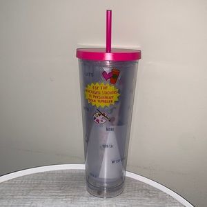 Starbucks Sticker Tumbler